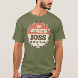 Authentisches Chef-(lustiges) Geschenk T-Shirt