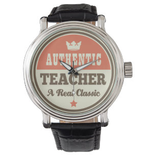 Authentisches Geschenk des Lehrers (Funny) Armbanduhr