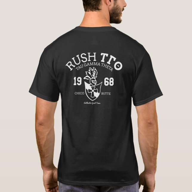 Authentisches Good Times Rush Shirt - Schwarz (Rückseite)