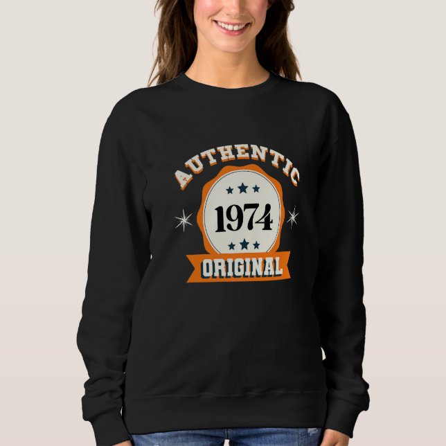 Authentisches Original von 1974   Sweatshirt (Vorderseite)