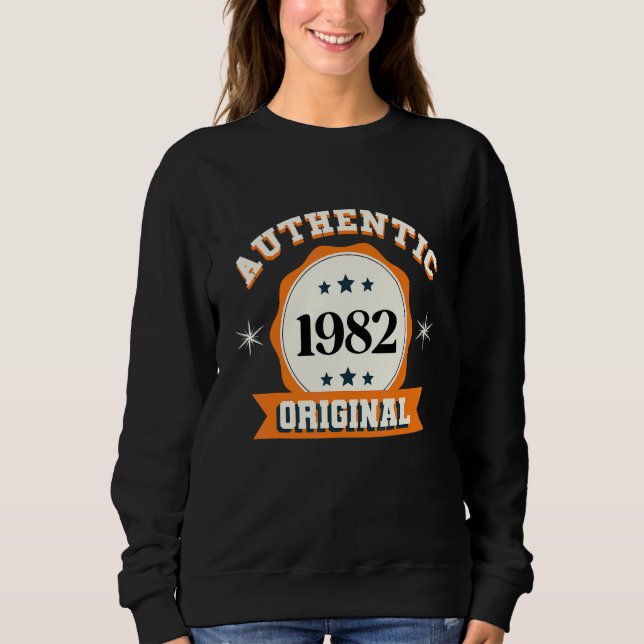 Authentisches Original von 1982 Sweatshirt (Vorderseite)