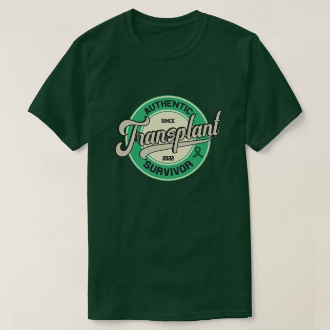 Authentisches Transplantationsüberlebnis Vintages  T-Shirt (Design vorne)