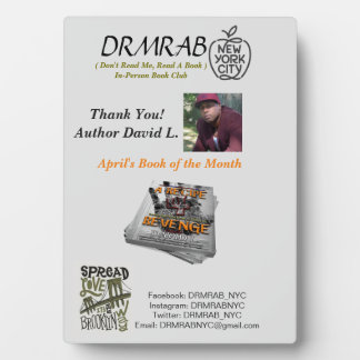 Author Foto Plaque Fotoplatte