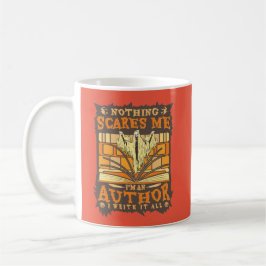 AUTHOR FUNNY HALLOWEEN REDEWENDUNGEN. KAFFEETASSE