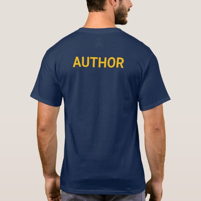 Author t-shirt  (Rückseite)