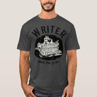 Author Vintag Writer T-Shirt