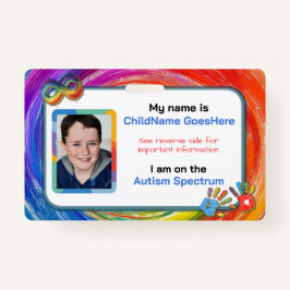 Autism Assistance Identification Card Ausweis