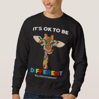Autism Awareness Acceptance Women Kid Its Ok To Be Sweatshirt