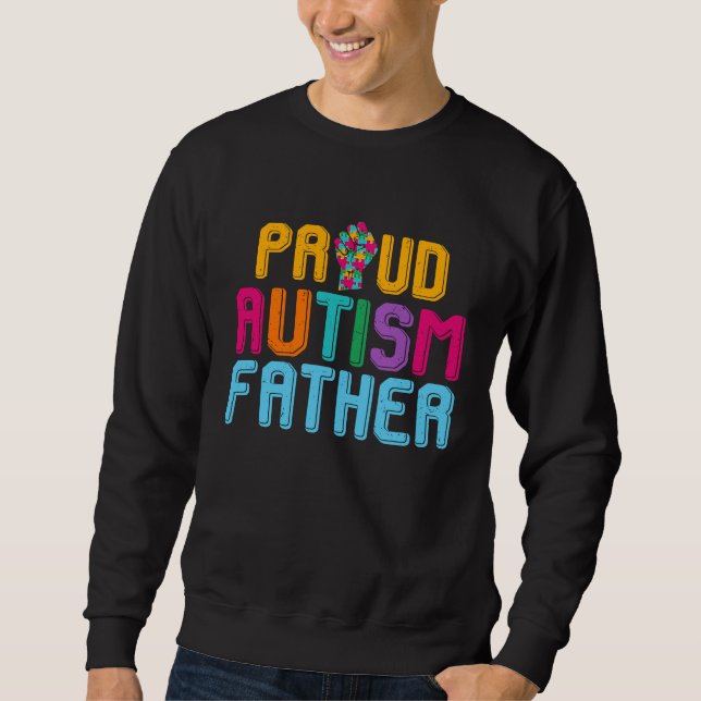 Autism Awareness Day Matching Family Proud Autism  Sweatshirt (Vorderseite)