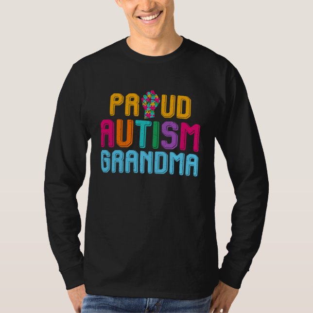 Autism Awareness Day Matching Family Proud Autism  T-Shirt (Vorderseite)