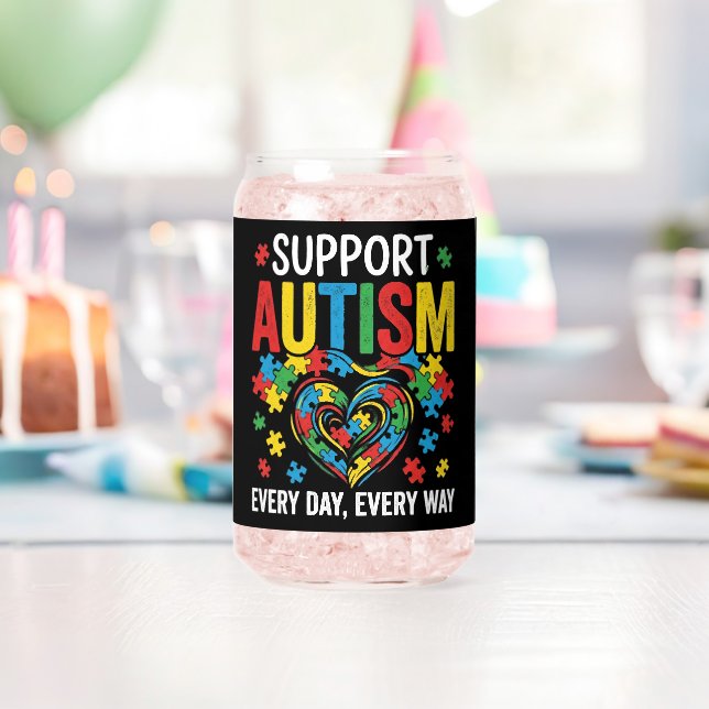 Autism awareness dosenglas (Insitu (Geburtstag))