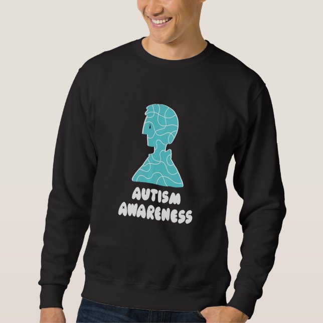 Autism Awareness Human   Sweatshirt (Vorderseite)