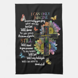 Autism Awareness I Can Only Imagine Jesus Faith Geschirrtuch