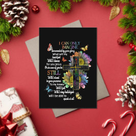 Autism Awareness I Can Only Imagine Jesus Faith T- Acryleinladungen