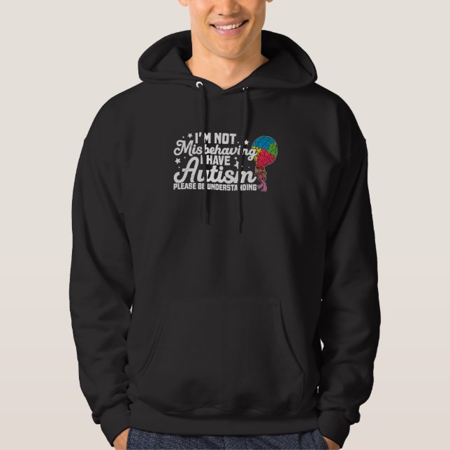 Autism Awareness Kids Autistic Support Tolerance   Hoodie (Vorderseite)