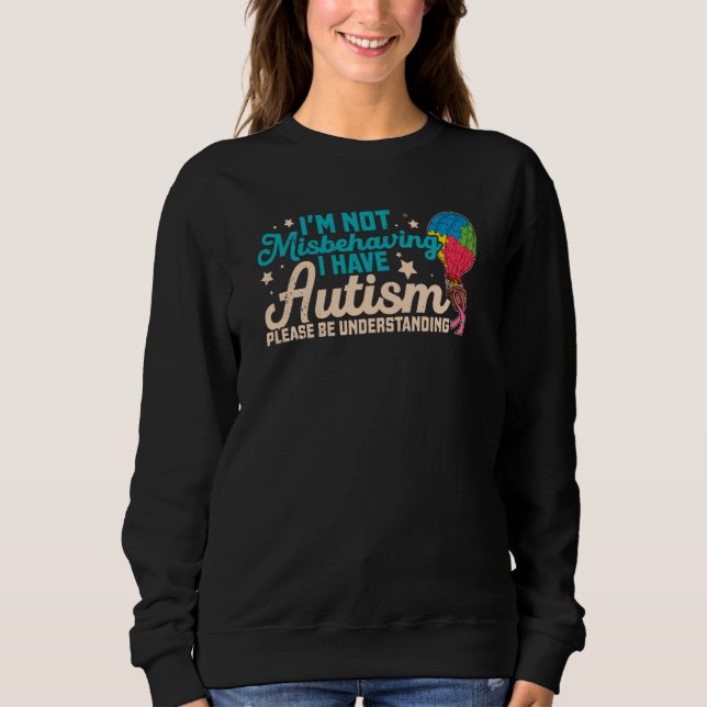 Autism Awareness Kids Autistic Support Tolerance   Sweatshirt (Vorderseite)