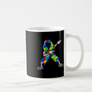 Autism Awareness Kids Dabbing Puzzle Piece Love Da Kaffeetasse