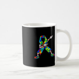 Autism Awareness Kids Dabbing Puzzle Piece Love Da Kaffeetasse