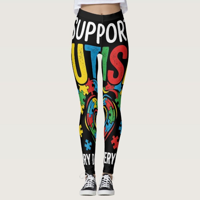 Autism awareness leggings (Vorderseite)