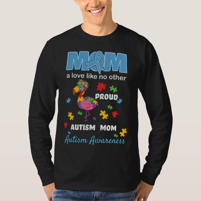 Autism Awareness Mom Mother Love Proud Autism Mama T-Shirt (Vorderseite)