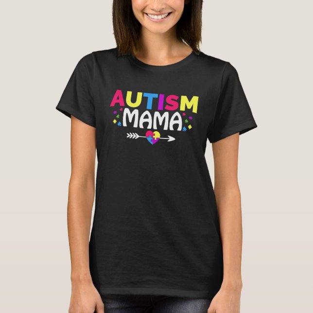 Autism Awareness Month Family Matching Cute Autism T-Shirt (Vorderseite)