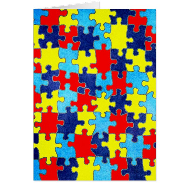 Autism Awareness-Puzzle von Shirley Taylor (Vorne)