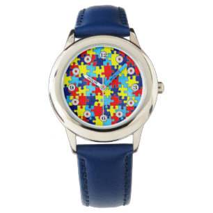 Autism Awareness-Puzzle von Shirley Taylor Armbanduhr