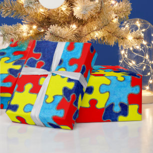 Autism Awareness-Puzzle von Shirley Taylor Geschenkpapier