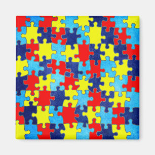 Autism Awareness-Puzzle von Shirley Taylor Magnet