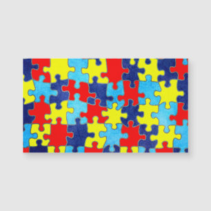 Autism Awareness-Puzzle von Shirley Taylor Magnetkarte
