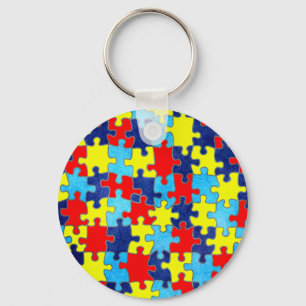 Autism Awareness-Puzzle von Shirley Taylor Schlüsselanhänger