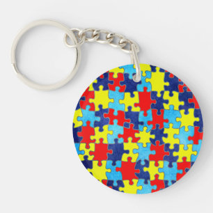 Autism Awareness-Puzzle von Shirley Taylor Schlüsselanhänger