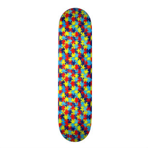 Autism Awareness-Puzzle von Shirley Taylor Skateboard