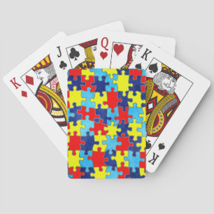 Autism Awareness-Puzzle von Shirley Taylor Spielkarten