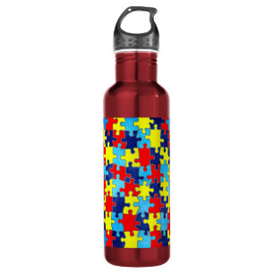 Autism Awareness-Puzzle von Shirley Taylor Trinkflasche