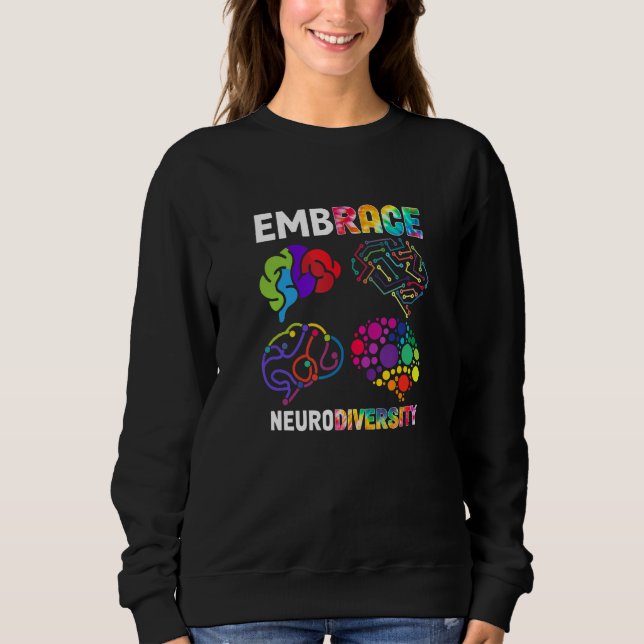 Autism Awareness Shirt Embrace Neurodiversity Gift (Vorderseite)