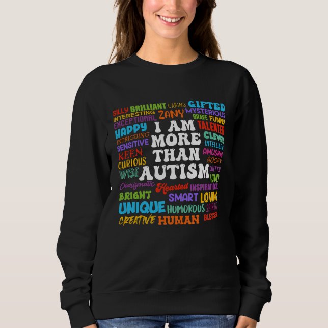 Autism Awareness Solidarity and Neurodiversity  2 Sweatshirt (Vorderseite)