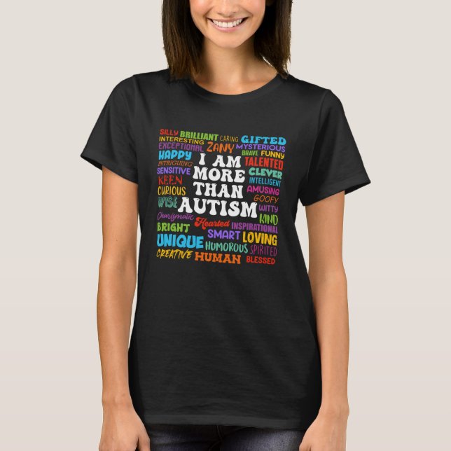 Autism Awareness Solidarity and Neurodiversity  2 T-Shirt (Vorderseite)