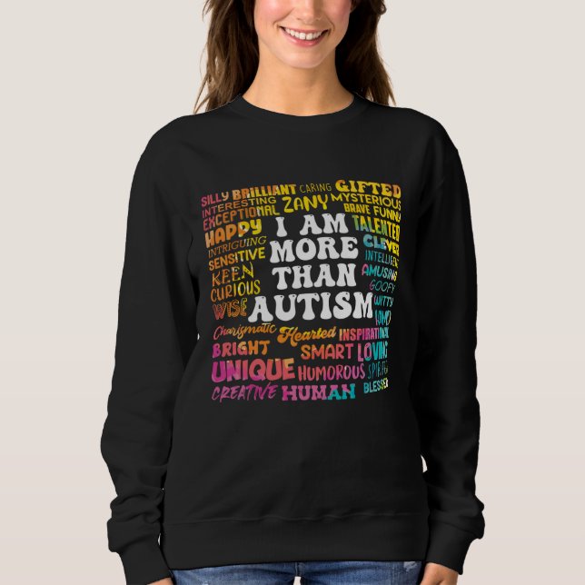 Autism Awareness Solidarity and Neurodiversity  3 Sweatshirt (Vorderseite)
