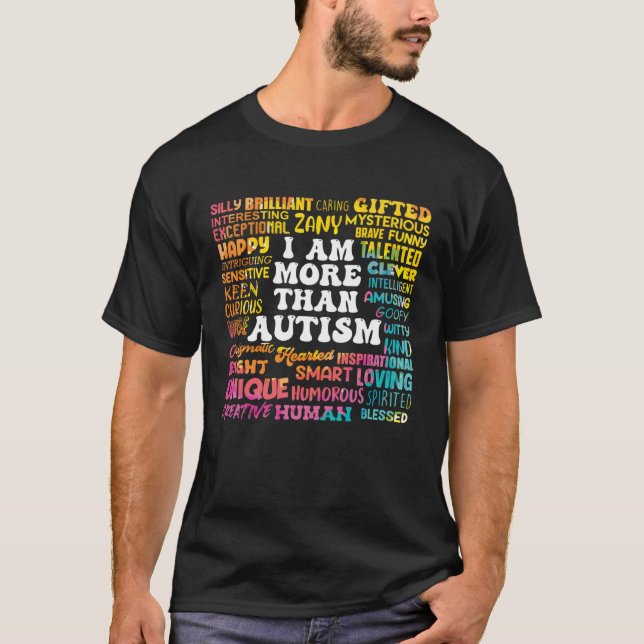 Autism Awareness Solidarity and Neurodiversity  3 T-Shirt (Vorderseite)