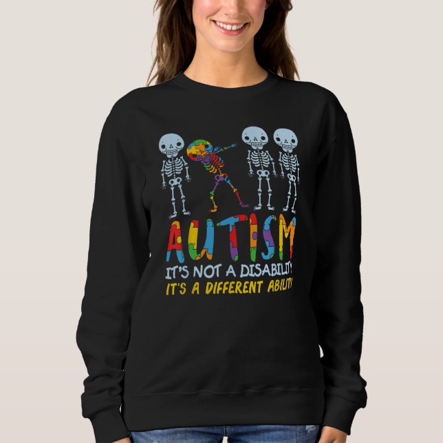 AUTISM AWARENESS Support Autism Kids for Mom Dad Sweatshirt (Vorderseite)