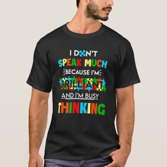 Autism Awareness Support Autism T-Shirt (Vorderseite)