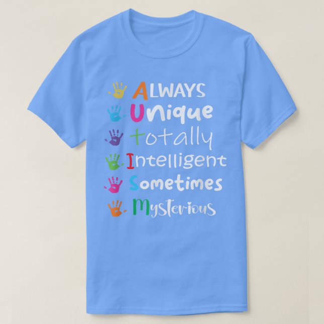 AUTISM AWARENESS Support Autismus Kids for Mama Va T-Shirt (Design vorne)