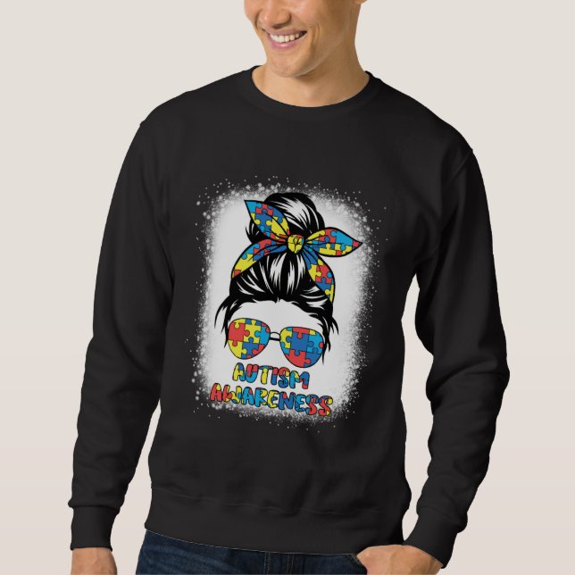 Autism Awareness  Women Be Kind Autism Awareness Sweatshirt (Vorderseite)