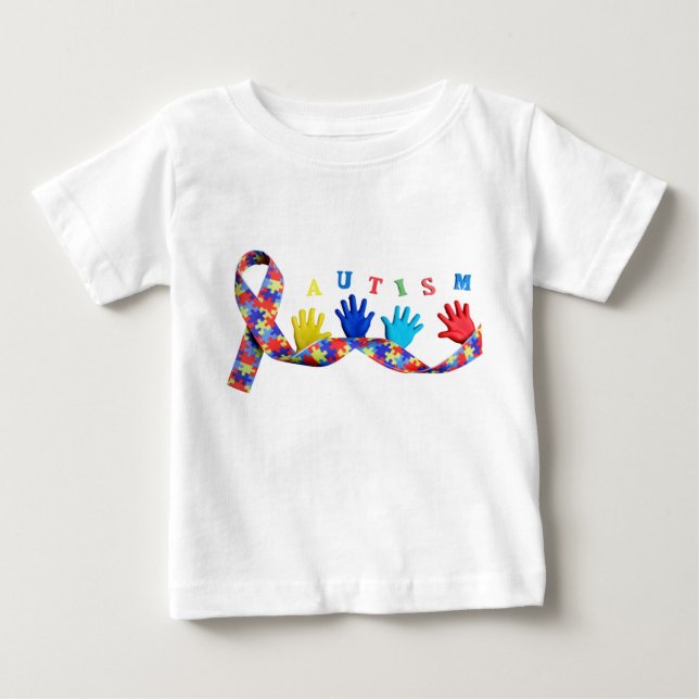 Autism Baby T-shirt (Vorderseite)