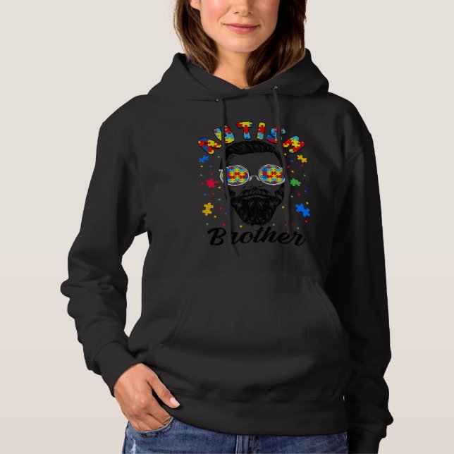 Autism Brother Autism Awareness Family Matching Be Hoodie (Vorderseite)