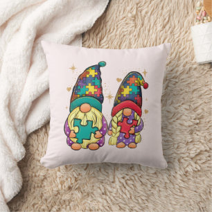 Autism Couple Gnome Kissen