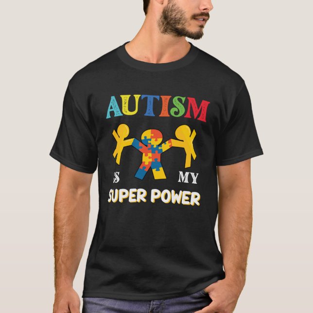 autism day awareness autistic love puzzle kids pro T-Shirt (Vorderseite)
