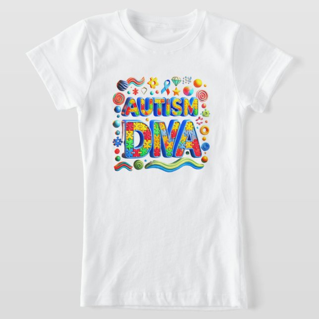 Autism Diva Shirt (Ablage )