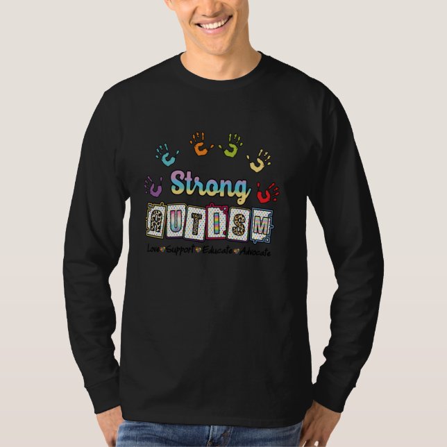 Autism Educators Autism Awareness Special T-Shirt (Vorderseite)
